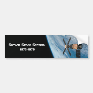 Skylab Space Station Bumper Sticker