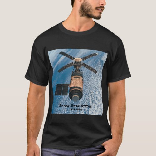 Skylab Space Station T_Shirt