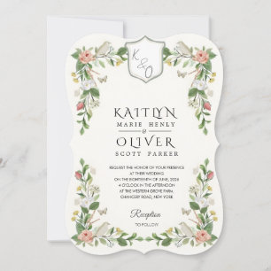 Skyland Wedding by Martha Stewart Invitation