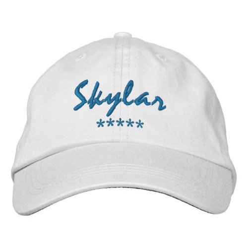 Skylar Name Embroidered Baseball Cap