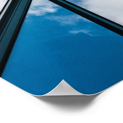 Skylight and Clouds Poster