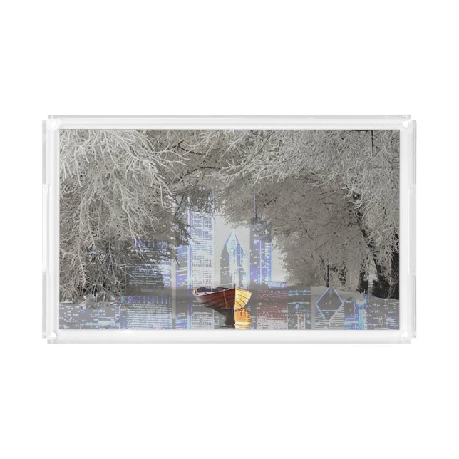 Skyline Acrylic Tray (Front)