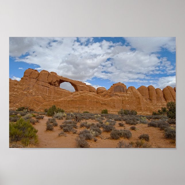 Skyline Arch, Arches National Park, Utah Poster (Front)