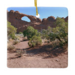 Skyline Arch at Arches National Park Ceramic Ornament