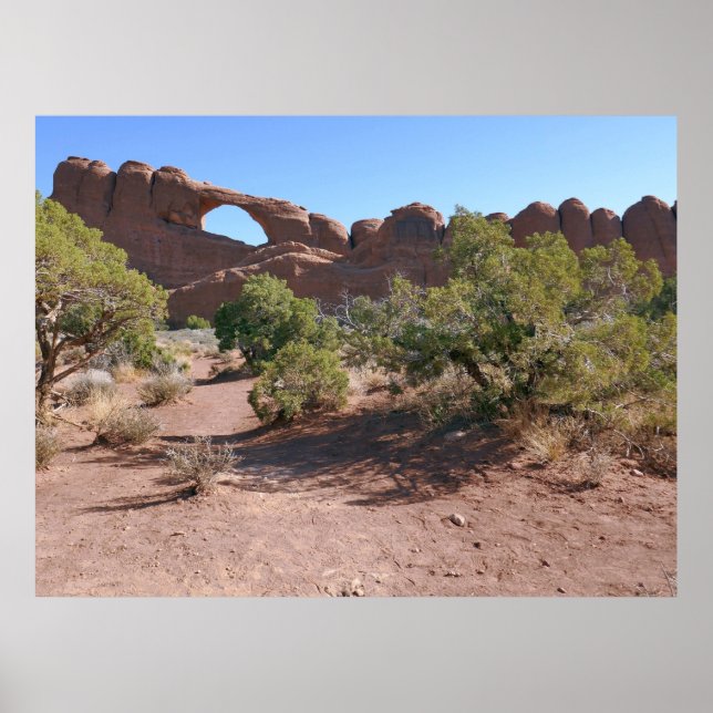 Skyline Arch at Arches National Park Poster (Front)