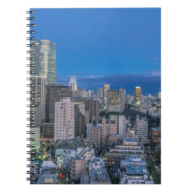 Skyline at twilight notebook (Front)