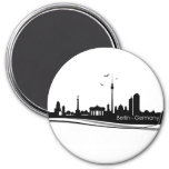 Skyline Berlin Magnet at Zazzle