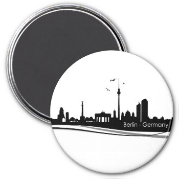 Skyline Berlin Magnet by JiSign at Zazzle