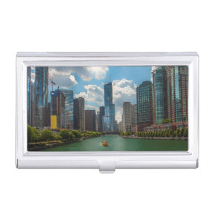 Skyline Chicago Business Card Holder