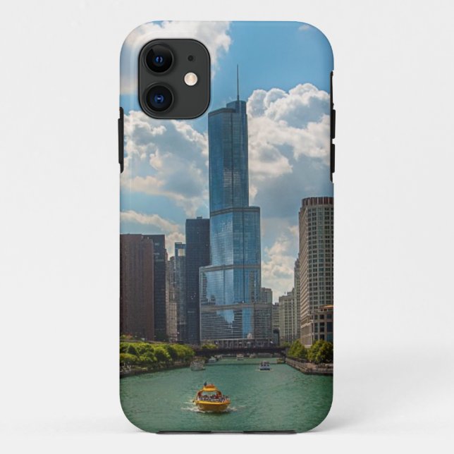Skyline Chicago Case-Mate iPhone Case (Back)