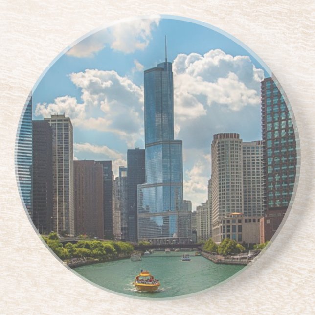 Skyline Chicago Coaster (Front)