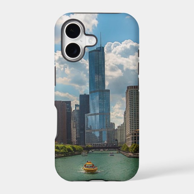 Skyline Chicago Iphone Case (Back)