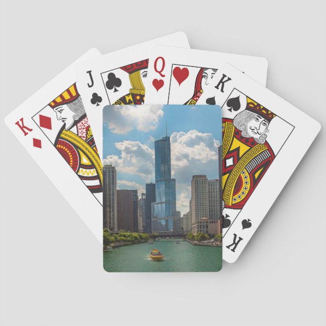 Skyline Chicago Poker Cards (Back)