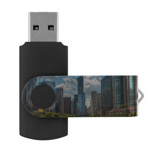 Skyline Chicago USB Flash Drive