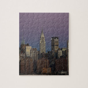 Skyline City Manhattan New York Jigsaw Puzzle