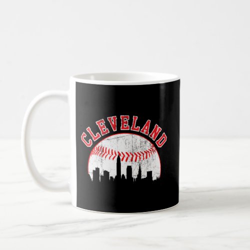 Skyline Cleveland Baseball Coffee Mug