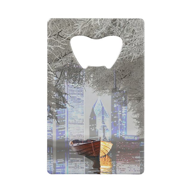 Skyline Credit Card Bottle Opener (Front)