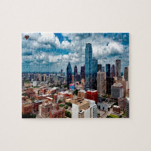 Skyline Dallas Texas Jigsaw Puzzle