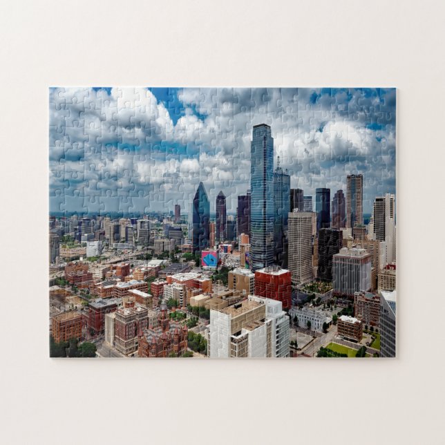Skyline Dallas Texas. Jigsaw Puzzle (Horizontal)