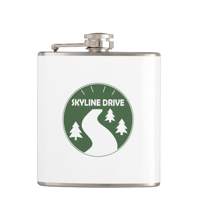 Skyline Drive Flask (Front)
