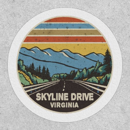 Skyline Drive Shenandoah Virginia Mountains Patch