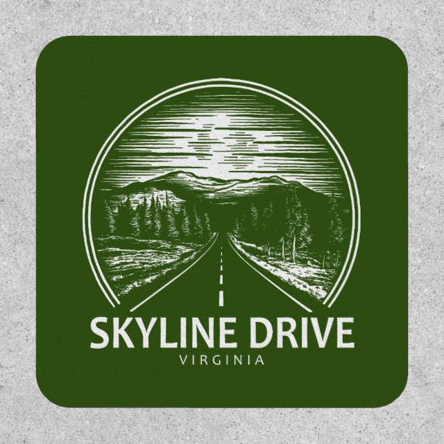 Skyline Drive Virginia Forest Patch (Front)