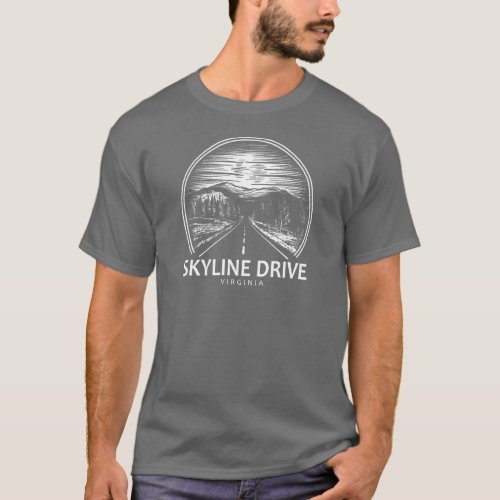 Skyline Drive Virginia Forest T_Shirt