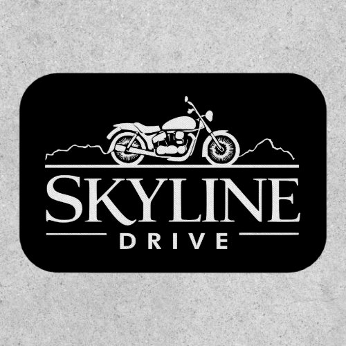 Skyline Drive Virginia Motorcycle Patch