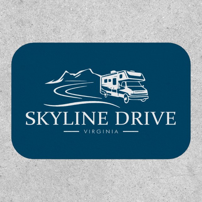 Skyline Drive Virginia Recreational Vehicle Patch (Front)