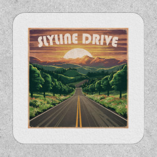 Skyline Drive Virginia Sunset Patch