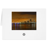Skyline Greeting/Note Card (Back Horizontal)