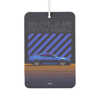 Skyline GT-R R34 Bayside Blue Air Freshener