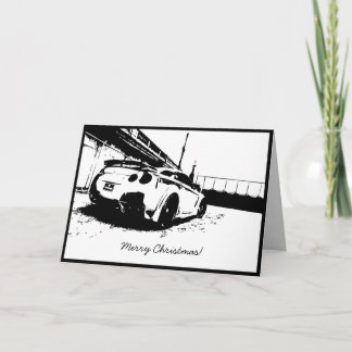 Skyline GTR Christmas Holiday Card
