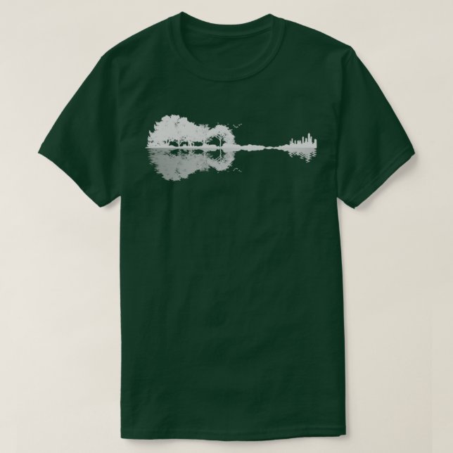 Skyline Guitar T-Shirt (Design Front)