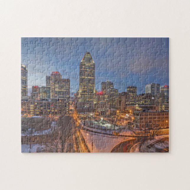 Skyline Montreal. Jigsaw Puzzle (Horizontal)