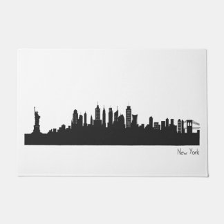 Skyline New York Doormat