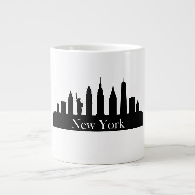 Skyline New York Giant Coffee Mug (Front)
