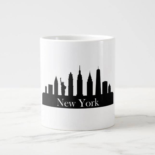 Skyline New York Giant Coffee Mug (Front)