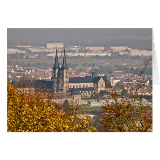 Skyline of Bamberg, Germany Cards (Front Horizontal)