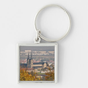 Skyline of Bamberg, Germany Keychain