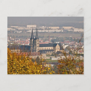 Skyline of Bamberg, Germany Postcard