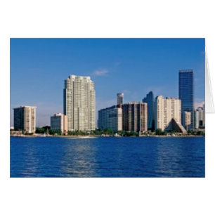 Skyline of Miami, Florida Cards