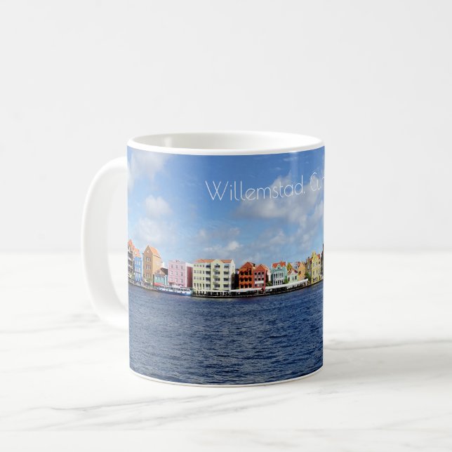 Skyline of Willemstad Coffee Mug (Front Left)
