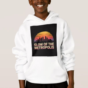 Skyline Silhouette Nights New York City Hoodie