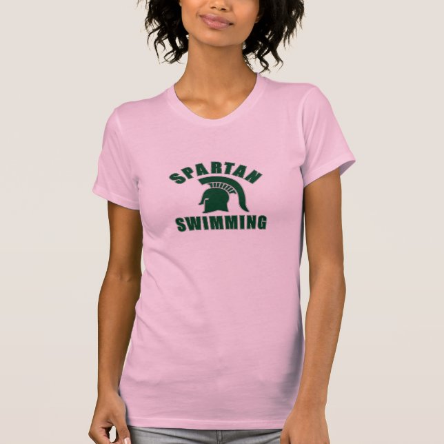 Skyline Spartan Swimming T-Shirt (Front)