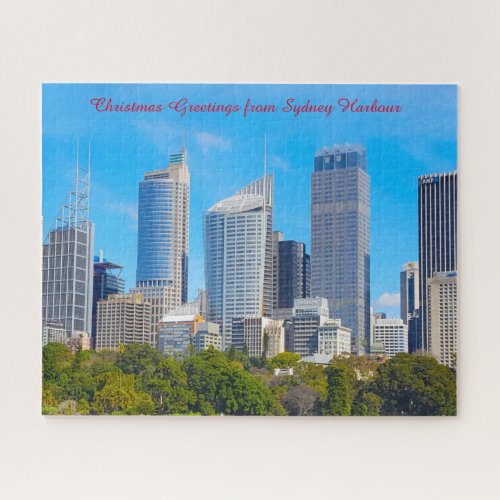 Skyline Sydney Harbor Australia Jigsaw Puzzle
