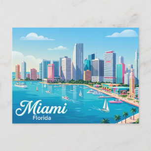 Skyline USA Postcard