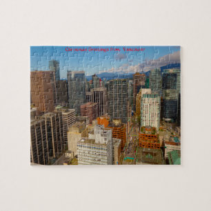 Skyline Vancouver. Jigsaw Puzzle