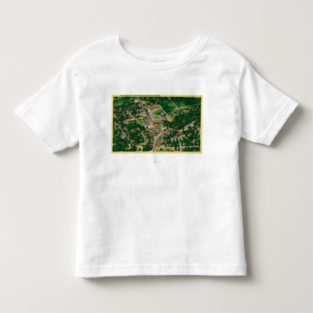 Skyliner View looking South over Ashland, OR Toddler T-shirt (Front)