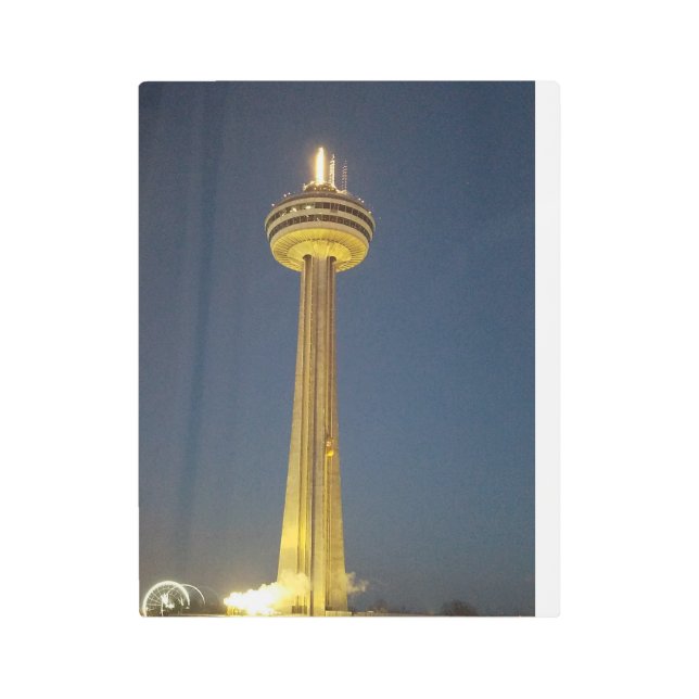 Skylon Tower Ontario Canada 2017 Metal Art (Front)